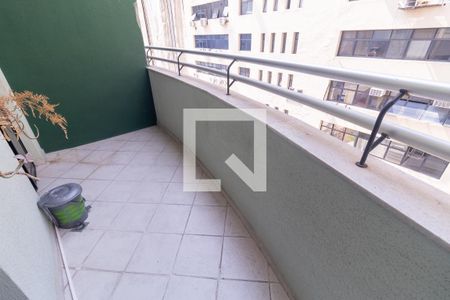 Varanda da Sala de apartamento à venda com 2 quartos, 80m² em Pinheiros, São Paulo