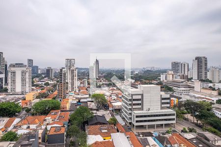 Studio - Varanda Vista de kitnet/studio à venda com 1 quarto, 27m² em Pinheiros, São Paulo