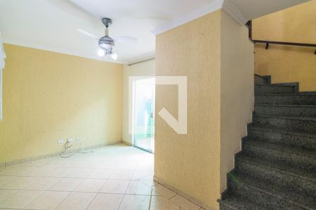 Sala de Estar de casa à venda com 3 quartos, 130m² em Vila Pires, Santo André