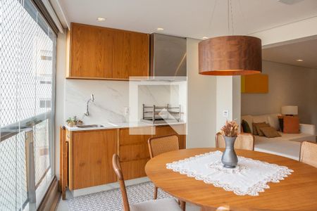 Varanda Gourmet de apartamento para alugar com 2 quartos, 93m² em Vila Ipojuca, São Paulo