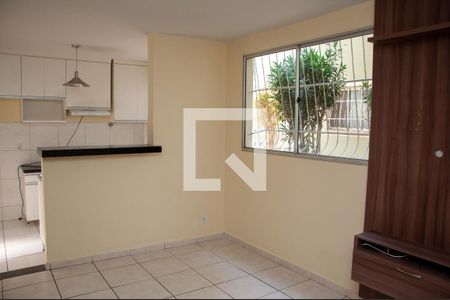 Sala de apartamento à venda com 2 quartos, 48m² em Sapucaia, Contagem