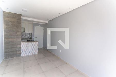 Sala de estar de apartamento para alugar com 2 quartos, 43m² em Jardim do Mar, São Bernardo do Campo