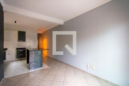 Sala de apartamento à venda com 2 quartos, 74m² em Vila Leopoldina, Santo André