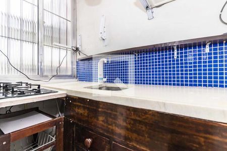 Cozinha de apartamento à venda com 1 quarto, 28m² em Partenon, Porto Alegre