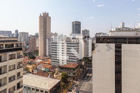 Vista da Sala de apartamento para alugar com 2 quartos, 34m² em Bela Vista, São Paulo