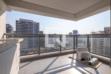 Sala - Varanda de apartamento para alugar com 2 quartos, 68m² em Pinheiros, São Paulo