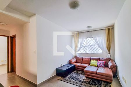 Sala de apartamento à venda com 2 quartos, 70m² em São Bernardo, Belo Horizonte