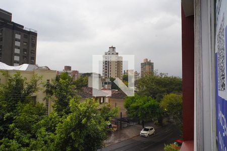 Sala - Vista de apartamento à venda com 3 quartos, 114m² em Petrópolis, Porto Alegre