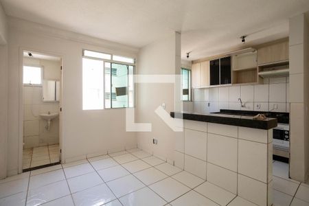 Sala de apartamento para alugar com 2 quartos, 45m² em Solange Park I, Goiânia