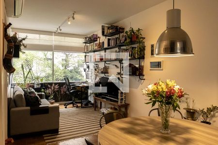 Sala de apartamento para alugar com 1 quarto, 68m² em Jardim Paulista, São Paulo