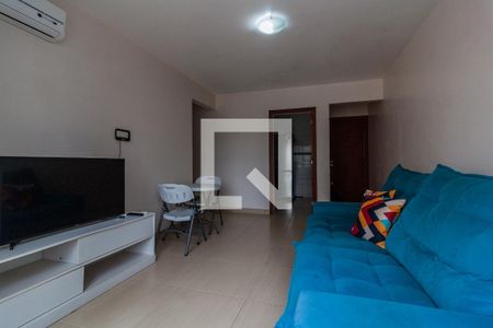 Sala de apartamento para alugar com 2 quartos, 75m² em Kobrasol, São José