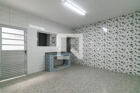Sala / Cozinha de casa para alugar com 1 quarto, 60m² em Chácara Santo Antônio , São Paulo