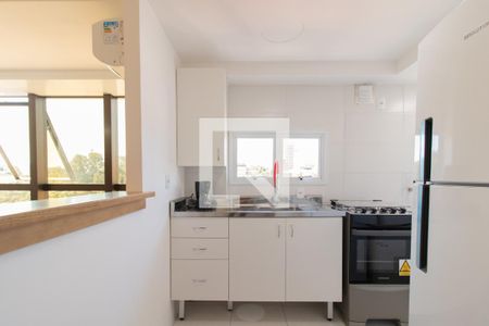 Cozinha e Área de Serviço de apartamento para alugar com 1 quarto, 38m² em Jardim Botânico, Porto Alegre