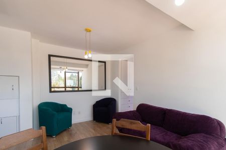 Sala de apartamento para alugar com 1 quarto, 38m² em Jardim Botânico, Porto Alegre