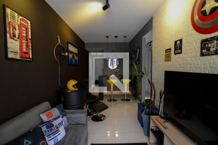 Sala de apartamento à venda com 3 quartos, 74m² em Tijuca, Rio de Janeiro
