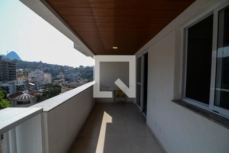 Varanda da Sala de apartamento à venda com 3 quartos, 74m² em Tijuca, Rio de Janeiro