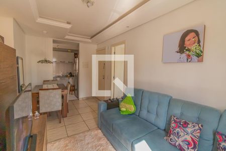 sala de apartamento à venda com 3 quartos, 52m² em Santos Dumont, São Leopoldo