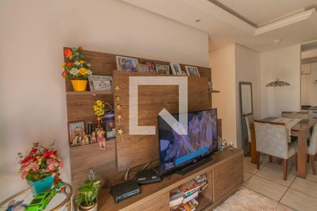 sala de apartamento à venda com 3 quartos, 52m² em Santos Dumont, São Leopoldo