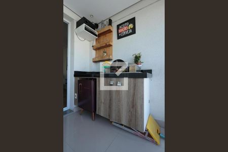 Varanda gourmet de apartamento à venda com 2 quartos, 52m² em Vila Augusta, Guarulhos