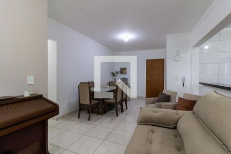 Sala de apartamento para alugar com 2 quartos, 80m² em Guilhermina, Praia Grande