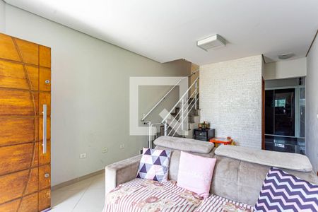 Sala de casa à venda com 3 quartos, 80m² em Jardim Las Vegas, Santo André