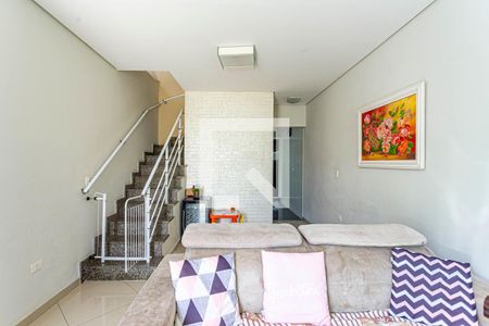 Sala de casa à venda com 3 quartos, 80m² em Jardim Las Vegas, Santo André