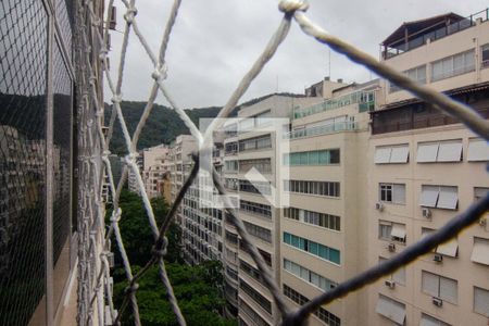 Vista da Sala de apartamento para alugar com 3 quartos, 120m² em Copacabana, Rio de Janeiro