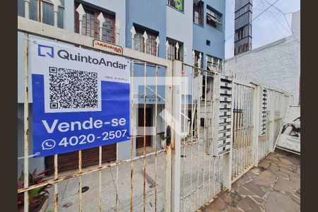 PLACA de kitnet/studio à venda com 1 quarto, 45m² em Petrópolis, Porto Alegre