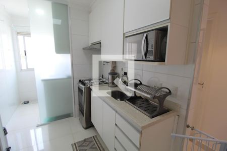 Cozinha de apartamento à venda com 2 quartos, 50m² em Jardim Myrian Moreira da Costa, Campinas