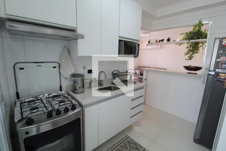 Cozinha de apartamento à venda com 2 quartos, 50m² em Jardim Myrian Moreira da Costa, Campinas