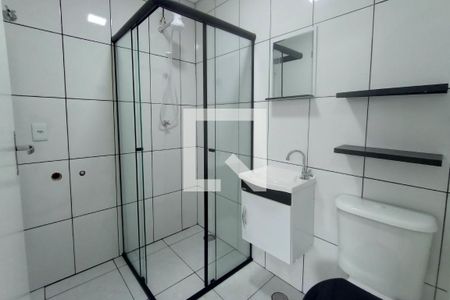Banheiro de kitnet/studio à venda com 1 quarto, 22m² em Vila Granada, São Paulo