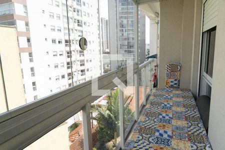 Varanda gourmet de apartamento à venda com 2 quartos, 71m² em Santa Paula, São Caetano do Sul