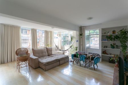 Sala de apartamento à venda com 4 quartos, 243m² em Santo Antônio, Belo Horizonte