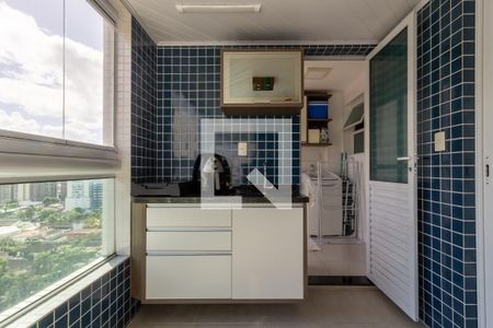 Detalhe da varanda de apartamento para alugar com 2 quartos, 84m² em Canto do Forte, Praia Grande