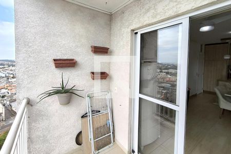 Varanda de apartamento à venda com 3 quartos, 66m² em Vila Lacerda, Jundiaí