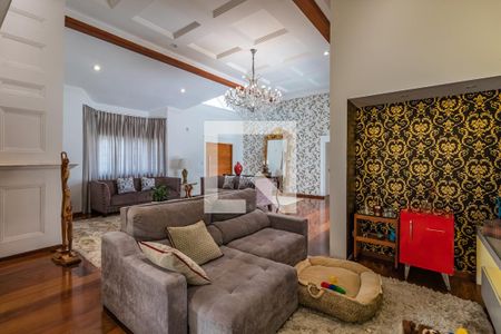Sala de casa de condomínio à venda com 6 quartos, 616m² em Alphaville, Santana de Parnaíba