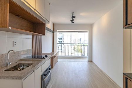 Sala e Cozinha de apartamento para alugar com 1 quarto, 33m² em Vila Mariana, São Paulo