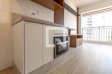 Sala e Cozinha - Armário de apartamento para alugar com 1 quarto, 33m² em Vila Mariana, São Paulo