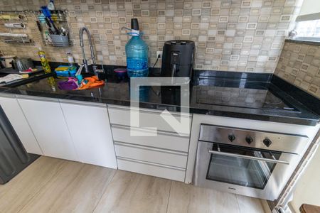 Varanda/Cozinha de apartamento para alugar com 2 quartos, 64m² em Vila Olímpia, São Paulo