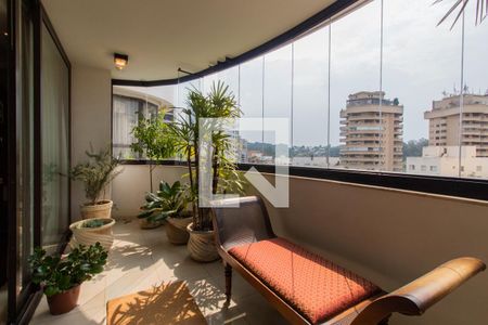 Varanda Sala de apartamento à venda com 3 quartos, 383m² em Real Parque, São Paulo