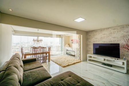 Sala e varanda de apartamento para alugar com 4 quartos, 250m² em Chácara Califórnia, São Paulo