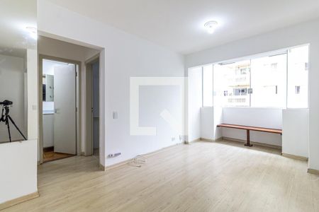 Sala de apartamento para alugar com 1 quarto, 45m² em Moema, São Paulo