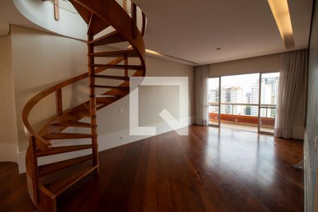 Sala de apartamento à venda com 4 quartos, 388m² em Campo Belo, São Paulo