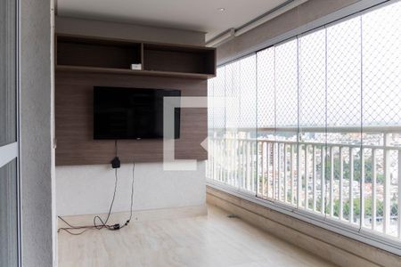 Varanda da Sala de apartamento para alugar com 3 quartos, 94m² em Centro, São Bernardo do Campo