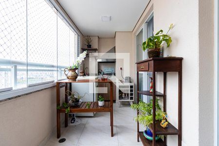 Varanda Gourmet de apartamento para alugar com 2 quartos, 78m² em Cambuci, São Paulo