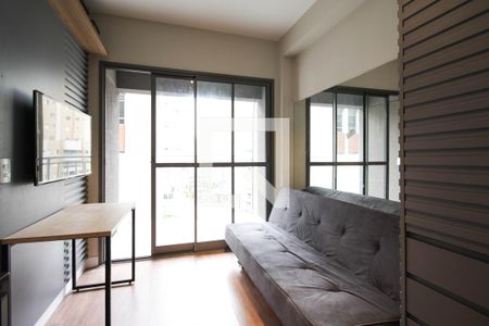 Sala de apartamento para alugar com 1 quarto, 27m² em Vila Nova Conceição, São Paulo