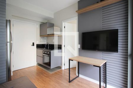 Sala de apartamento para alugar com 1 quarto, 27m² em Vila Nova Conceição, São Paulo