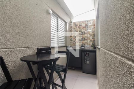 Varanda/Área Externa Privativa  de apartamento à venda com 2 quartos, 52m² em Guaiaúna, São Paulo