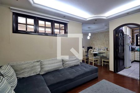 Sala de apartamento à venda com 3 quartos, 96m² em Vila Metalúrgica, Santo André