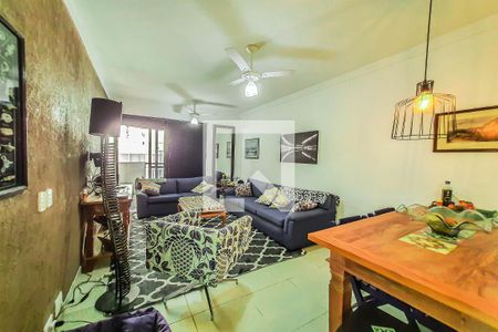 Sala de apartamento para alugar com 3 quartos, 102m² em Parque Enseada, Guarujá